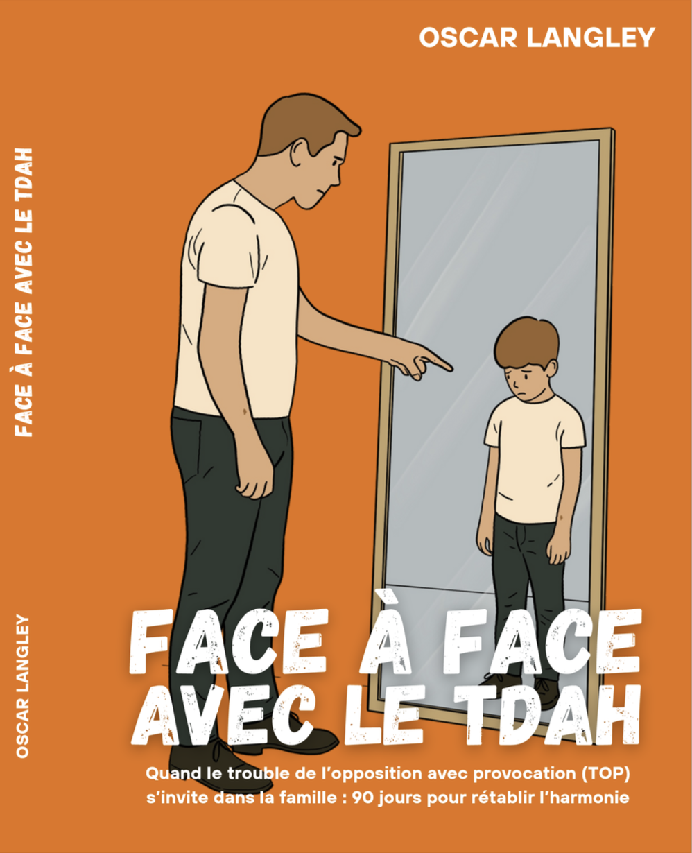 Couverture du livre Face à face avec le TDAH d'Oscar Langley